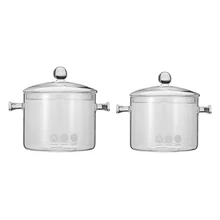 1,5/л стеклянный тушеный суповый горшок чаша плита сковорода для газовой и индукционной плиты прозрачное стекло взрывозащищенные инструменты для приготовления пищи