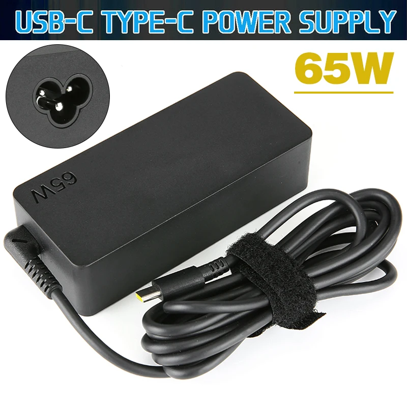 Adaptador de fuente de alimentación para ordenador portátil de alta calidad, 20V, 3,25a, 65W, Universal, tipo C, CA, portátil, Pohiks, 1 ud.