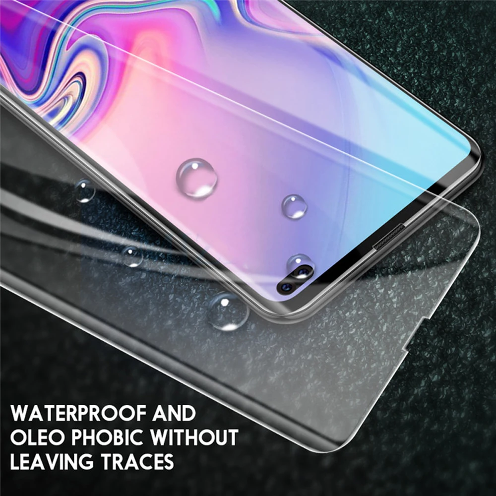 Закаленное стекло zlnвич с полным покрытием для samsung Galaxy S7 edge S8 S9 S10e S10 plus защита