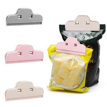 

Sealer Clamp Office Paper Files Clips Kitchen Food Storage Bag Home Clothespin Sealer Pocket Holder Clamp Snack Seal Plastic