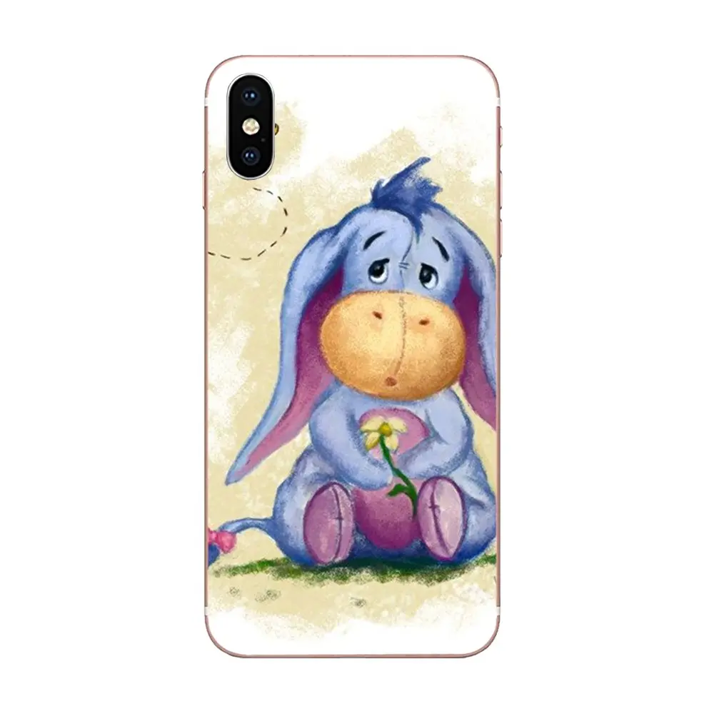 Мягкие чехлы арт Eeyore для Xiaomi Redmi Mi 4 7A 9T K20 CC9 CC9e Note 7 9 Y3 SE Pro Prime Go Play|Чехлы-накладки| |