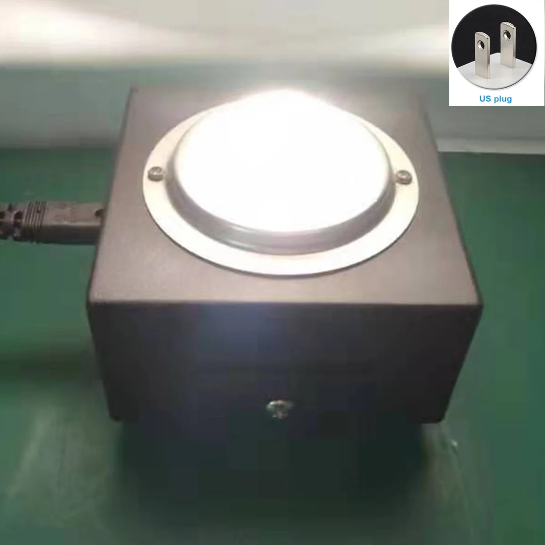 

Grow Light Bonsai 60W Cooling Fan Greenhouse Flower Professional Full LED Aquarium Yard Hydroponic Plants Garden