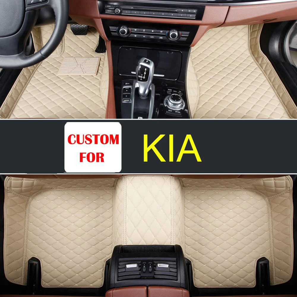 

New Arrival Custom Fit Car Floor Mats Front And Rear Liner Waterproof Mat For Kia Optima 2011 - 2015
