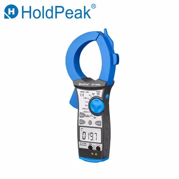 

HoldPeak HP-860N Digital Clamp Meter 6000 counts True RMS 2000A Current Voltage Measuring Capacitance Frequency Multimeter Tools