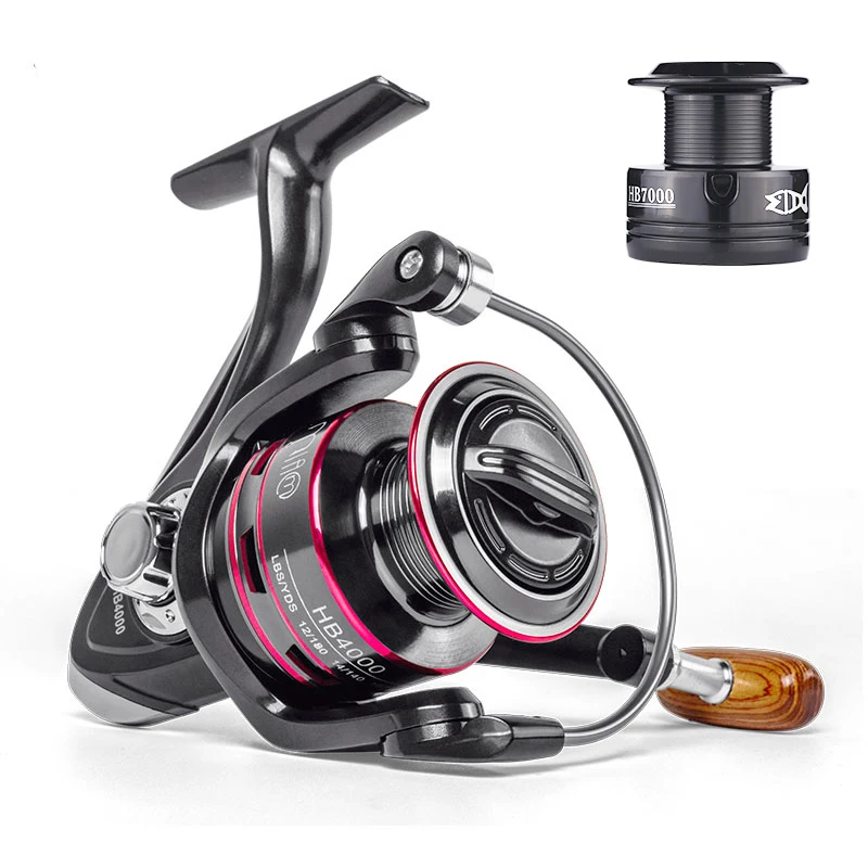 

Fishing Reel All Metal Spool Spinning Reel 8KG Max Drag Stainless Steel Handle Line Spool Saltwater Fishing Accessories