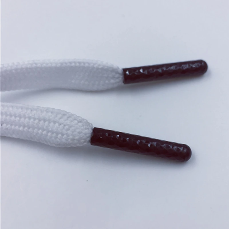 Weiou 20 Teile/los In Groß Für Billiger Verkauf 4x22MM Luxus String Tipps Highlight Enden Metall Aglets Schwarz gold Schnürsenkel Köpfe – Detail 10
