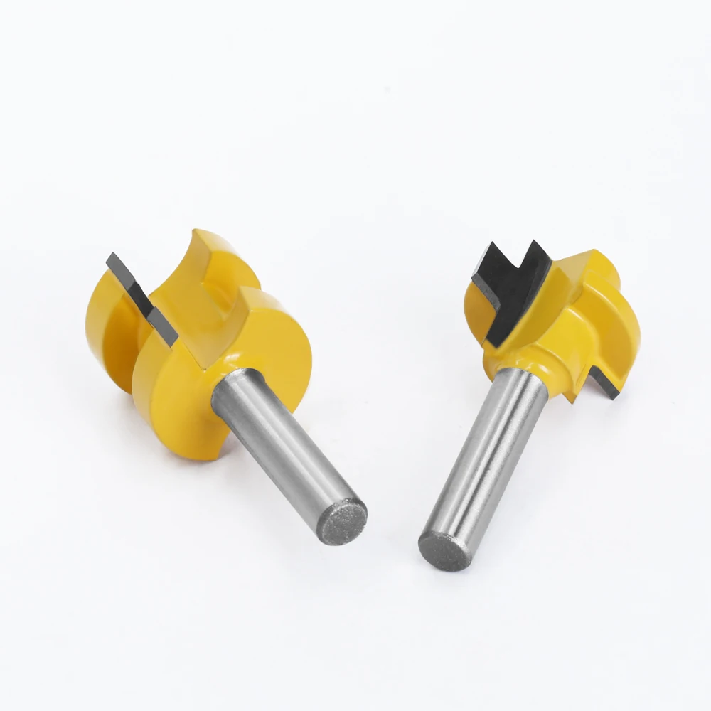 Frese Per Lingua E Scanalatura 8 Mm - 2 Pezzi In Carburo Di Tungsteno Per Legno - Taglio Netto Per Falegnameria - 2