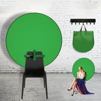 Alternative view of Fond vert fauteuil