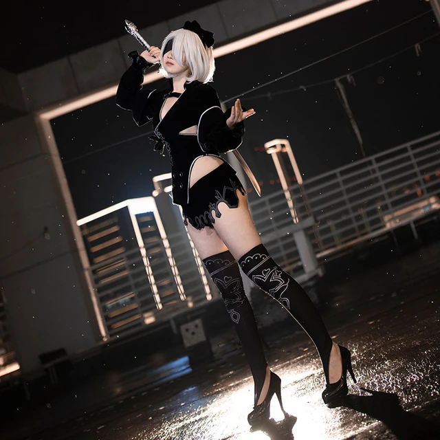 NieR: Automata 2B YoRHa No.2 Type B Halloween Cosplay Costume