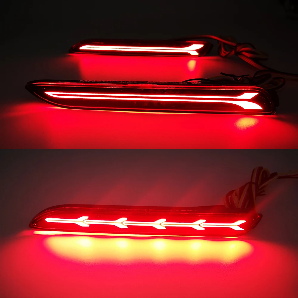Led Car Rear Bumper Reflector Tail Brake Light For Toyota Rav4 Camry