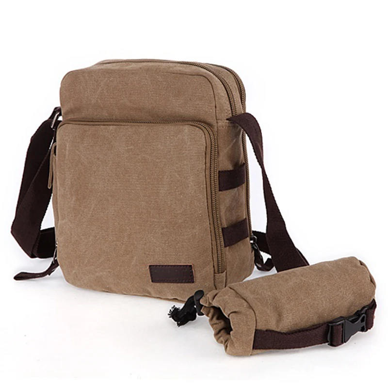 Холщовые мужские сумки-мессенджеры, повседневные портфели, Bolso Hombre, дорожные сумки, Masculina, мужские сумки через плечо, деловые сумки на плечо, Sac Homme