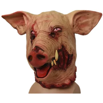 

Frighten Halloween Mask Headgear Festival Party Halloween Horror Props Anti-Virus Mask Mascaras De Terror Masquerade Accessories