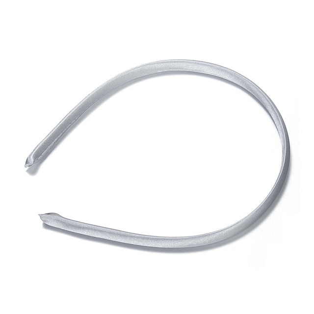 9mm Solid Satin Headband Base Hair Hoop Bands For DIY Kids Girls Hair Jewelry Making Bow Headwear Head Hoop Accessories