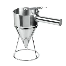 Воронка Из Нержавеющей Стали Takoyaki Япония Осьминог шары инструменты кухонное использование стойки соус