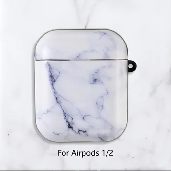 

Luxury Soft Marble Case For Airpods 1/2 Case Shockproof Protective Cover Wireless Earphone Case For Apple Air Pods 1/2 Case