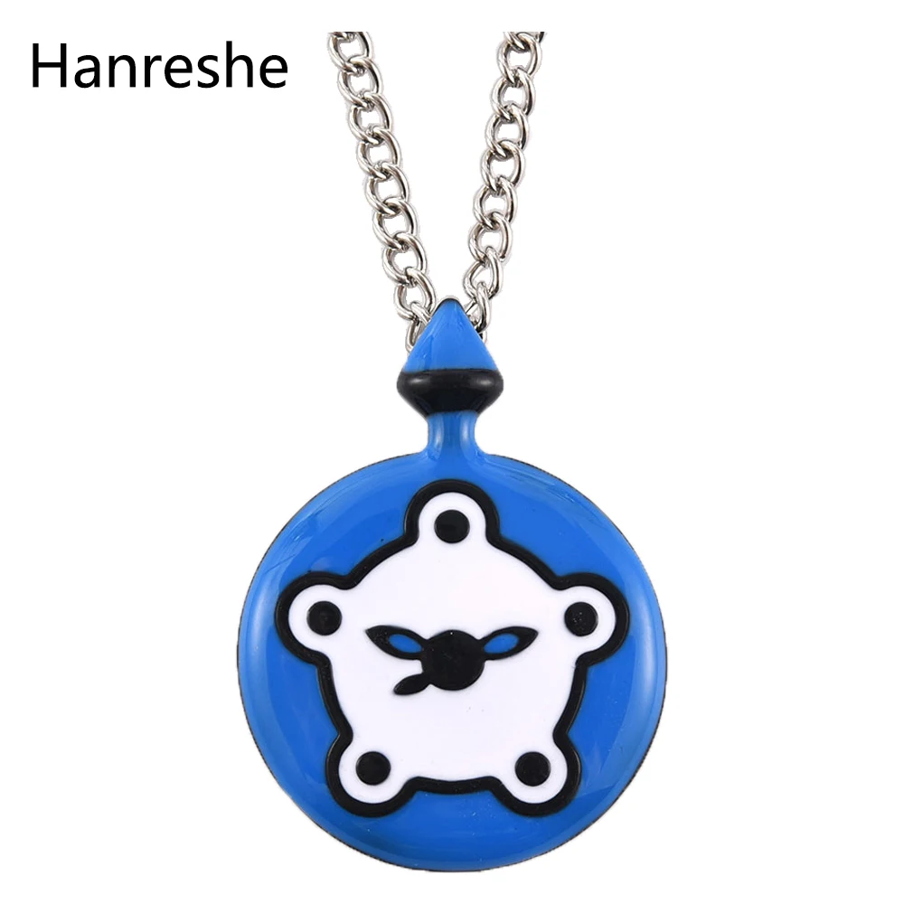 Hanreshe-collar de mariquita con bolsillo, joyería Punk, colgante de Metal, conejo milagroso, Kwami, gato, Nior, regalo para niños