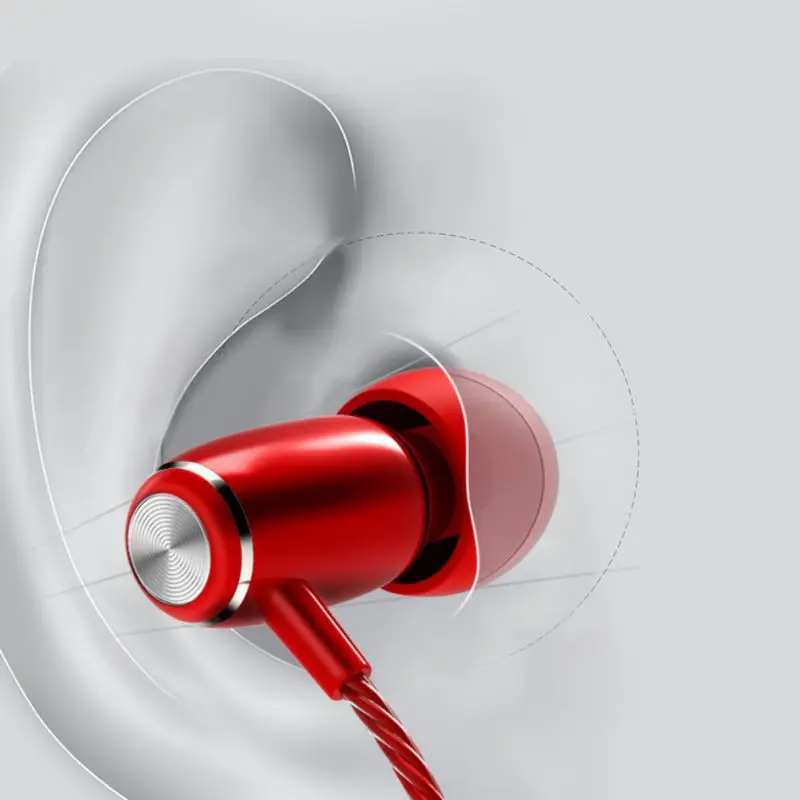 Проводные вставные наушники водонепроницаемые стерео HIFI 3,5 мм кабель наушники гарнитура с микрофоном для ноутбука Смартфон huawei Xiaomi samsung