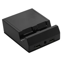 for Switch DOCK Dock Charger HDMI Projection Portable Base for Switch Lite Dock Charger with Headphone Jack
