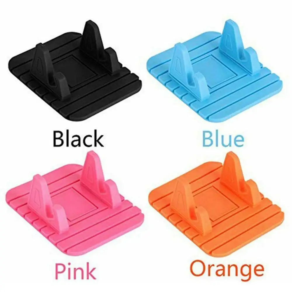 Auto Telefon Halter Non-Slip Gummi Matte Für iPhone Samsung Xiaomi Smartphone Ständer Halter GPS Na