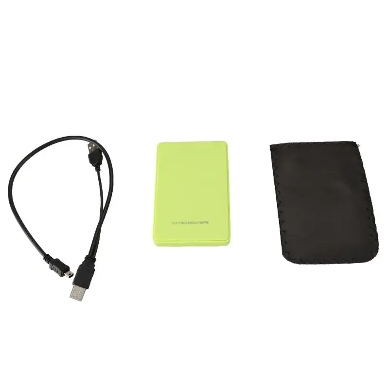 2,5 дюймовый USB 2,0 SATA Поддержка 2 ТБ мобильный жесткий диск без винта