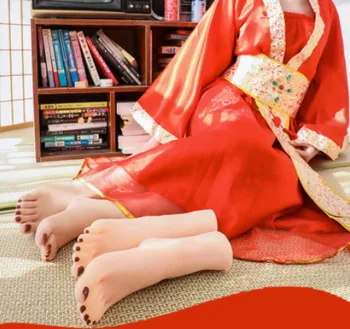 

New Style Silicone Foot Mannequin Sexy Foot Model Manufacturer