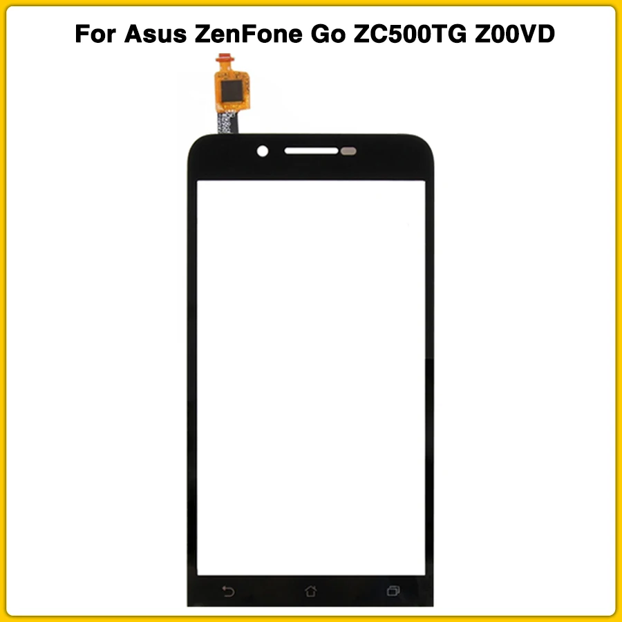 Сенсорный экран ZC500TG для Asus ZenFone Go ZC500TG Z00VD Сенсорная панель дигитайзер сенсор переднее внешнее стекло