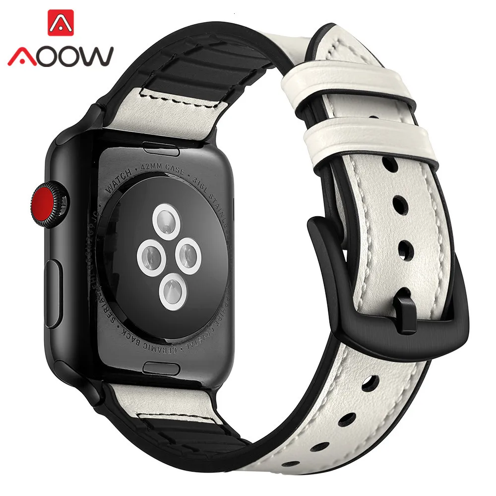 Кожаный силиконовый ремешок для Apple Watch 40 мм 44 мм 38 мм 42 мм Модный Резиновый Браслет с камуфляжным принтом ремешок для часов iwatch 12 3 4