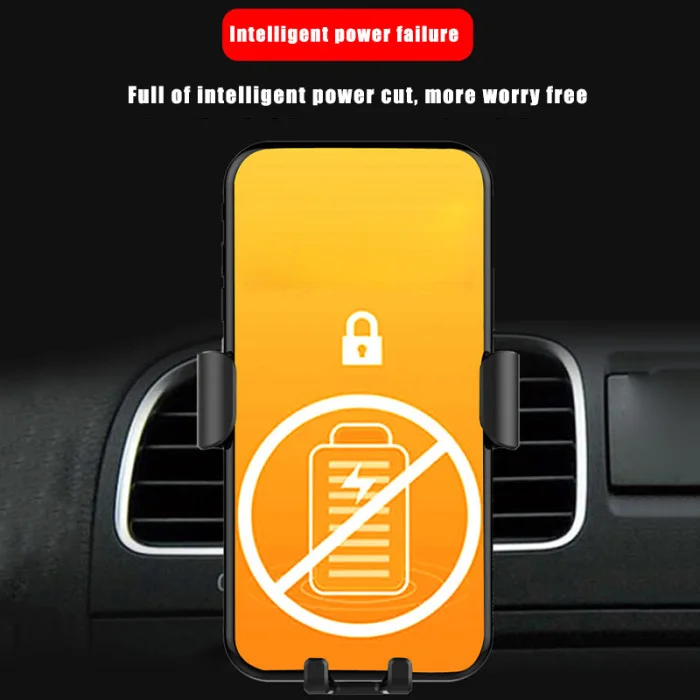 Car Mobile Phone Wireless Charger Holder Bracket 360 Degree Rotating Portable for Driving NC99