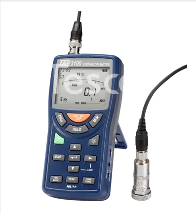 TES-3100 цифровой Виброметр с ускорением перемещения ручной виброметр | Инструменты