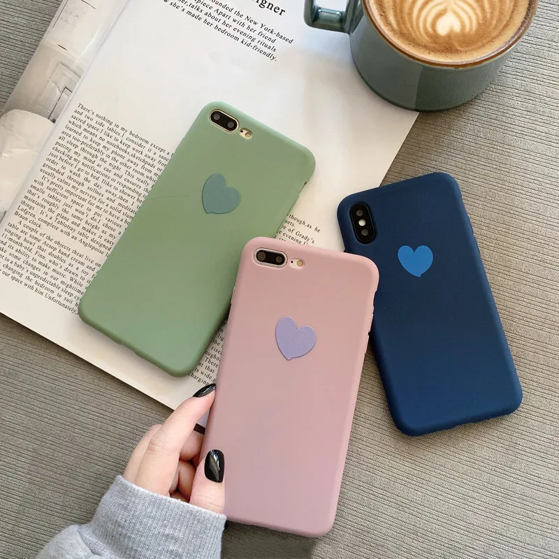 Яркий розовый чехол для Apple iPhone 11 Pro Max SE 2 2020 6 S 7 8 Plus X XS MAX XR милый мягкий силиконовый