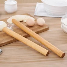 Деревянная Скалка антипригарная портативная Бытовая DIY клецки для кожи инструменты для кухни