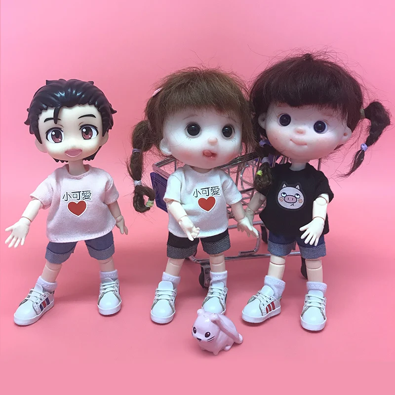 Ob11 одежда для малышей пинетки для девочек голова 1/8 1/12 BJD ob11 дом джинсовые шорты Кукла Одежда Брюки кукла аксессуары