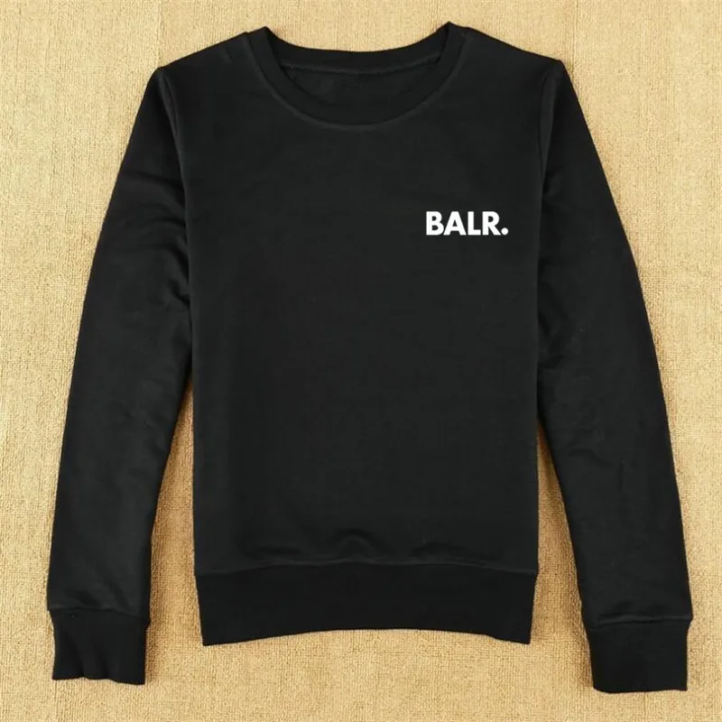Женская футболка с длинным рукавом и принтом BALR, хлопковая Футболка с круглым вырезом, женская одежда, Harajuku, женская футболка, топы, Camiseta Mujer