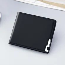 

Short Thin Soft Leather Wallet Men Wallet