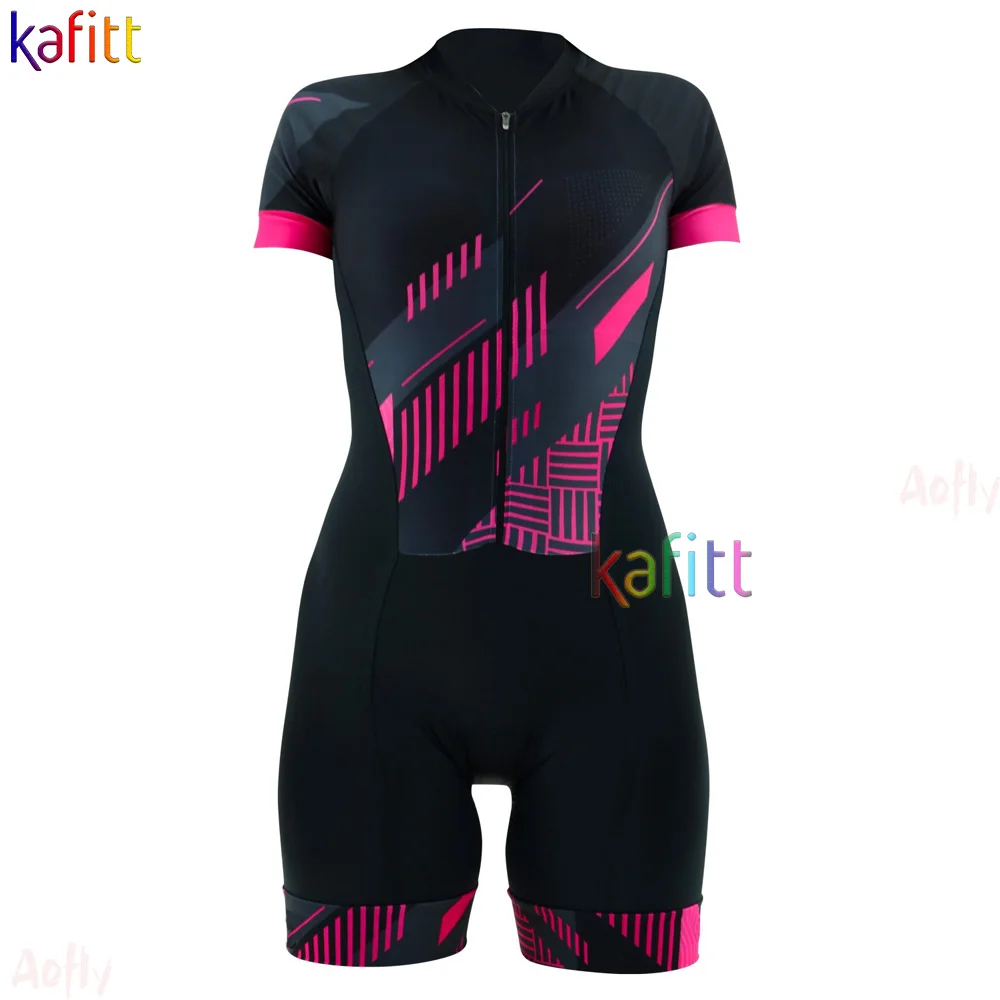 

Kafitt Cycling Female Monkey Promotion Elegant Triathlon Clothing Free Shipping To Brazil Summer Short Sleeve Bodysuit