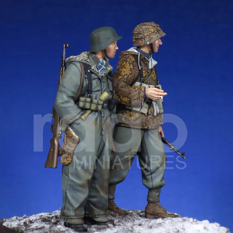 1/35 сборный Набор фигурок из смолы для солдат | Игрушки и хобби