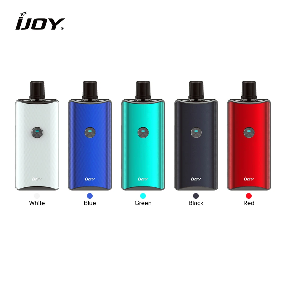 16 Вт IJOY Saturn Pod Комплект с 1100 мАч Vape Mod 3 мл Сатурн картридж 0.6ohm VS Ijoy Neptune электронные сигареты