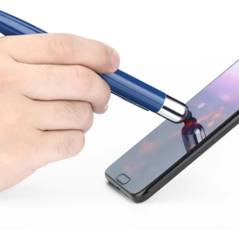 Многофункциональный емкостный стилус USB диск power Bank для IPhone type-C Micro-USB красный синий черный серебристый