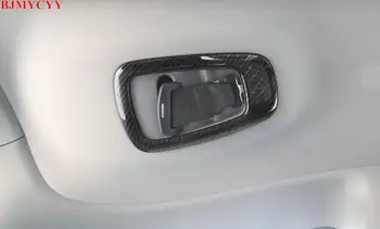 

BJMYCYY Car styling Rear seat belt hole decoration frame For HONDA CRV CR-V 2017 2018 Auto accessories