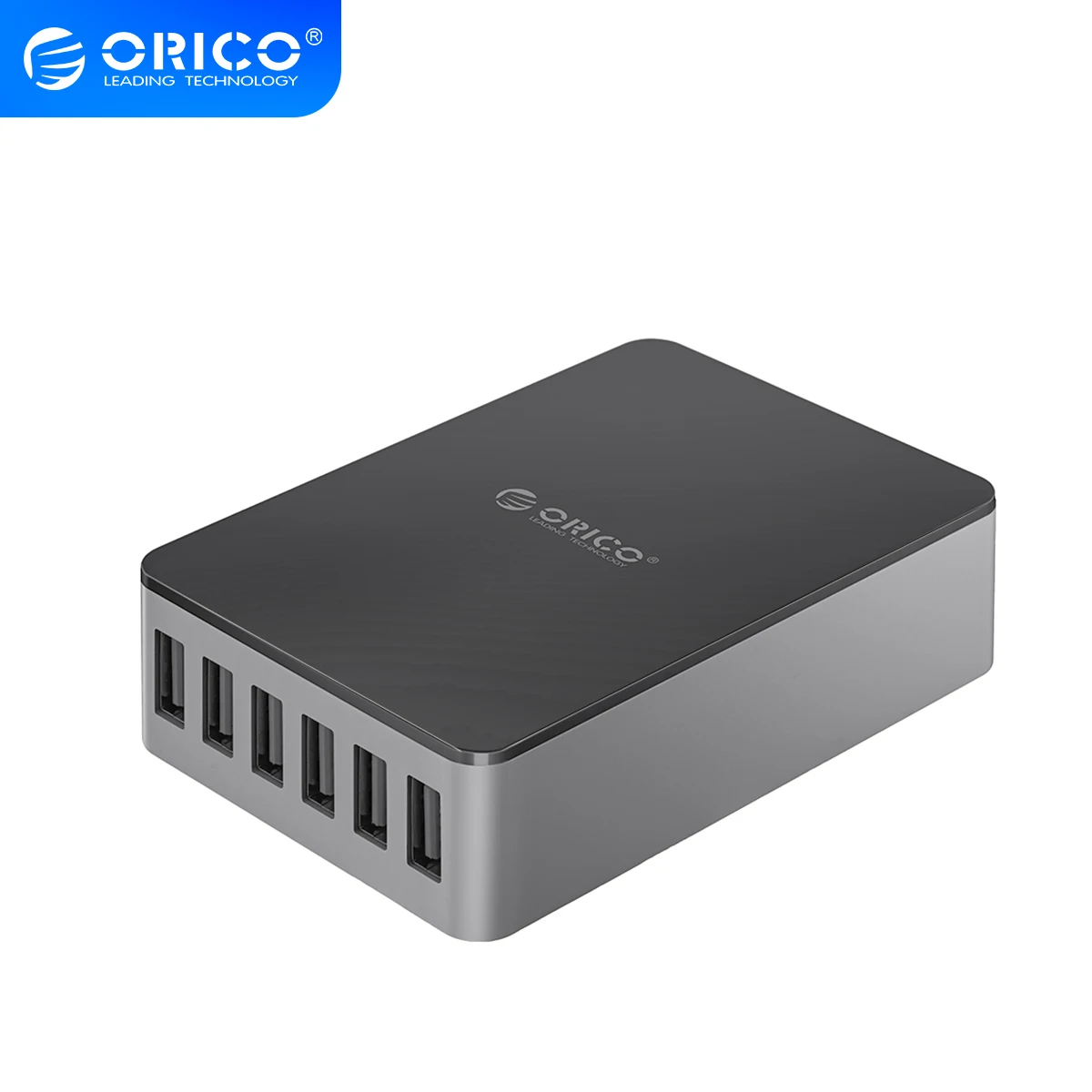 ORICO 6 портов USB зарядное устройство настольная зарядная док-станция 50 Вт для iphone