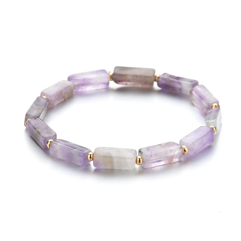 Новые Boho красочные бусы из бирюзы браслет для женщин натуральный камень браслет Шарм этнические ювелирные изделия регулируемый медный браслет - Окраска металла: B0252D