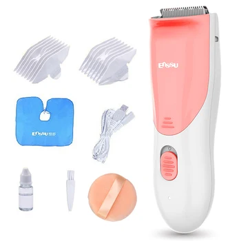 

Ceramic Blade USB Charging Low Noise Suction Haircut Clippers Electric Waterproof Cordless Baby Hair Trimmer Grooming Cutter