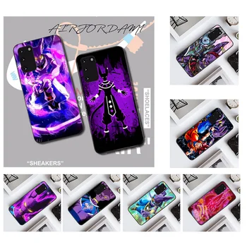 

NBDRUICAI Dragon Ball super Beerus Whis DIY Luxury Phone Case for Samsung S20 plus Ultra S6 S7 edge S8 S9 plus S10 5G