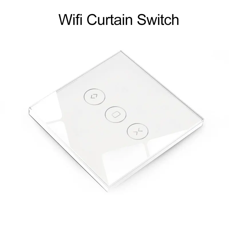 Wifi without RF433 Smart Life Tuya WiFi RF433 занавес переключатель для электрического моторизованного занавеса слепой рольставни Google Home, Amazon Alexa Voice - Цвет: Wifi without RF433