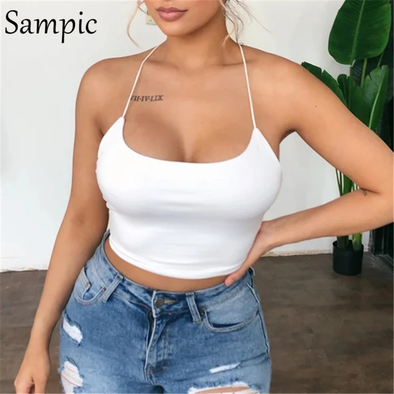 Spaghetti top sexy Clearance