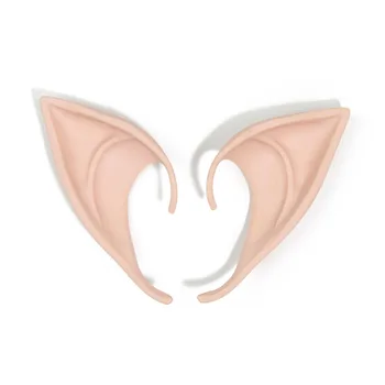 

Latex Fairy Elf Ears Cosplay Accessories Halloween Party Latex Soft Pointed Ear