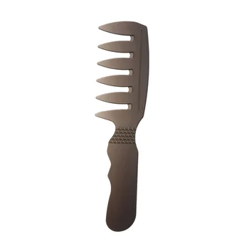 

Large Tooth Detangling Curly Hair Comb Back Head Styling Beard Oil Comb Men Hairdressing Wide Teeth Comb