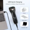 Rechargeable Electric Foot File Callus Remover Machine Pedicure Device Foot Care Tools Feet For Heels Remove Dead Skin black 5