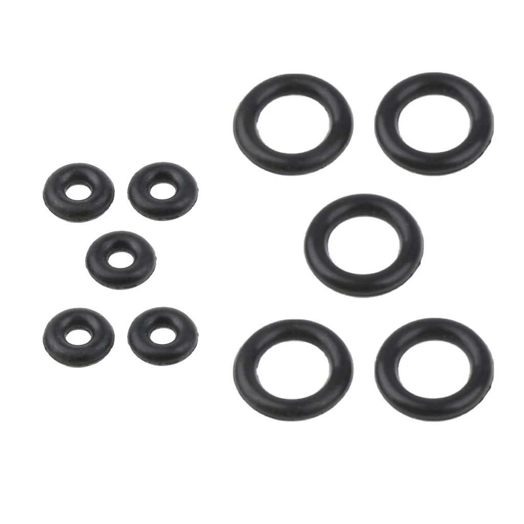 Rubber O Rings 5 Pcs Rubber O Rings Seal Leak-proof Washers Camping Gas Tank Refilling Outdoor Cooking Accessories