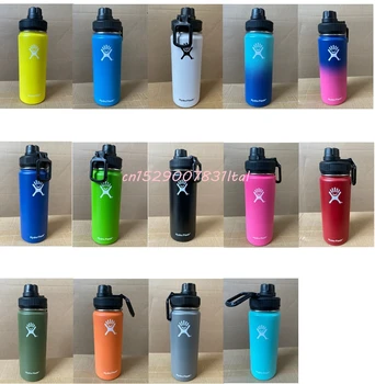 

50pcs 18oz stainless Steel Water Bottle Hydro Flask Water Bottle Vacuum Insulated vacuum flask Travel Portable Thermal tumbler
